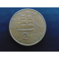 Греция, 2 евроцента 2002 года.