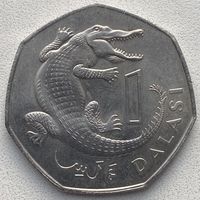 Гамбия 1 даласи 1987 г. Состояние