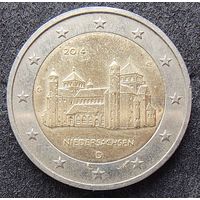 2 евро. Германия. 2014 год. Нижняя Саксония