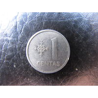 Литва. 1 цент. 1991. С 20 копеек. Распродажа коллекции. Смотрите другие лоты.