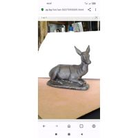 Статуэтка Лань, металл