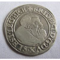 Грош 1542 Силезия герцогство Лигниц и Бриг Фридрих II