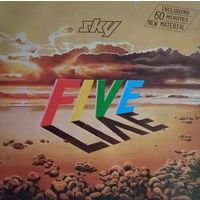 SKY /Five Live/1983, Ariola, 2LP, NM, Germany