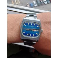 Часы ссср слава танк автоподзавод, на ходу, распродажа коллекции