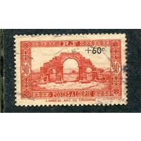 Французский Алжир. Ламбезис, руины старого города. Надпечатка +60с