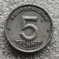 Германия - ГДР 5 пфеннигов  1948 г.