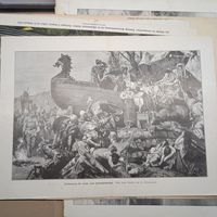 Энциклопедическая гравюра Германия. 19-20века 24х35см.    РАСПРОДАЖА КОЛЛЕКЦИИ.