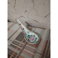 Подставка под ложку. Фарфор.12 см.