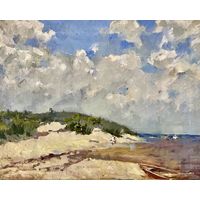 Дорошевич Ф.И;холст/масло;70/89см;Куршская коса