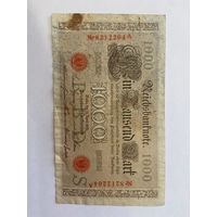 1000 марок Германии. С 1 рубля