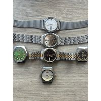 Часы Ориент Лот 6 шт Ситизен С 1 РУБЛЯ