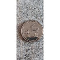 Грузия 20 тетри 1993