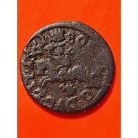 Солид (боратинка) 1661 г. литовский герб. Ян II Казимир(1), без мц.