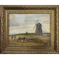 Картина Кусков. 1908 год. Холст, масло. Размер: 27Х20 см.