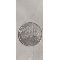 Словакия 5 крон 1995