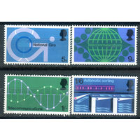 Великобритания - 1969г. - технологии почты - 4 марки - полная серия, MNH [Mi 528-531]. #3-GB-Z-1-18