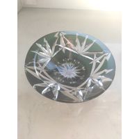 Конфетница хрустальная винтаж