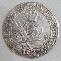 Трансильвания. Сигизмунд Баторий.  Талер 1593.
