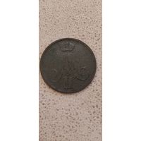 Копейка ВМ 1856 года ( Варшавский монетный двор). См др мои лоты