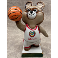Статуэтка Олимпийский Мишка Баскетболист Вербилки