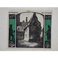 1922 год 50 пфеннигов  Германия