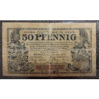 50 пфеннигов Германия 1918 г. Гёрлиц (GORLITZ) нотгельд (номер)
