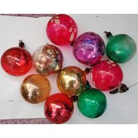 Елочные игрушки. СССР. Шары.