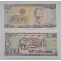 Вьетнам 1000 донг 1988 года UNC