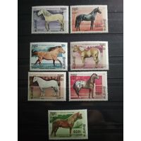Камбоджа 1986 г. Лошади.