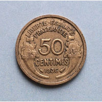Франция 50 сантимов 1936