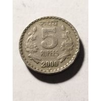 Индия 5 рупий 2000