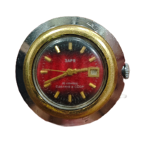 Часы заря. 30 камней, частичное золочение, автоподзавод, номерные. СССР