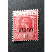 Великобритания\339с\Санта Люсия\Сент Люсия военный сбор 1916