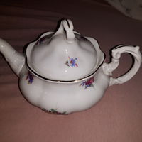 Винтаж антикварная Кофейник . Чайник Фарфор Karolina.40годы