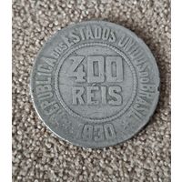 Бразилия 400 реалов, 1930