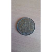 Великобритания, 1 пенни 1964 года.