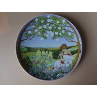 Тарелка настенная Весна.