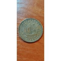 Великобритания 1/2 пенни 1964