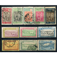 Французские колонии - Камерун - 1925/27г. - ландшафты - 11 марок - гашёные, MH. #4-W1-129-A-2