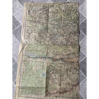 Оригинальная карта РККА 1936 года.