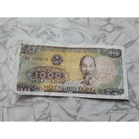 Вьетнам 1000 донг 1988 года