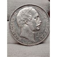 1 Союзный ТАЛЕР 1861 Бавария В Коллекцию