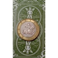 Монако 10 франков 1989