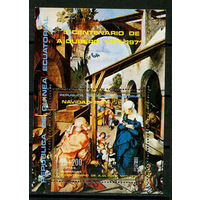 Экваториальная Гвинея - 1972 - Рождество - [Mi. bl. 5] - 1 блок. Гашеный.  (Лот 30JH)-TG2P25