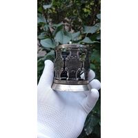 ПОДСТАКАННИК  ЛАТНЫЙ  МЕЛЬХИОР СССР  ОРИГИНАЛ  .  Распродажа Коллекции !!! . Экспресс  Аукцион  с рубля без МПЦ и прочего 3 ДНЯ  .Много лотов в продаже .