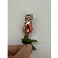 Елочная игрушка КОШКА МУРЕНКА сказка Серебряное копытце СССР