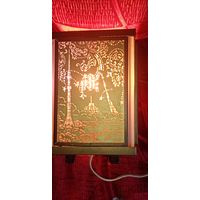 Лампа настольная ссср. Как есть.