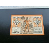 Германия-нотгельд   50 пфеннигов Lobejun  1921