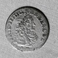 6 грошей. 1698 г.. Пруссия. Фридрих III. VF.