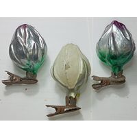 Ёлочная игрушка  , СССР . Бутон .